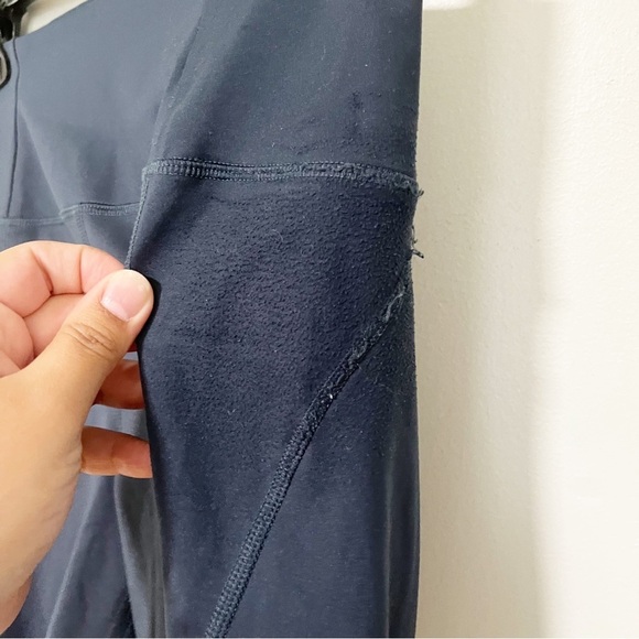 Girlfriend Collective Navy Blue Biker Shorts Small - Picture 7 of 7